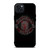 MANCHESTER UNITED FC BLACK LOGO iPhone 15 Plus Case Cover