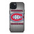 MONTREAL CANADIENS NHL METAL LOGO iPhone 15 Plus Case Cover