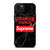STRANGER THINGS X SUPREME LOGO iPhone 15 Plus Case Cover