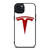 TESLA RED EMBLEM iPhone 15 Plus Case Cover