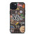 THE BEATLES ROCK BAND COLLAGE iPhone 15 Plus Case Cover THE BEATLES ROCK BAND COLLAGE iPhone 15 Plus Case Cover