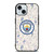 MANCHESTER CITY PUMA PATTERN iPhone 15 Case Cover