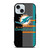 MIAMI DOLPHINS NFL FOOTBALL LOGO iPhone 15 Case Cover MIAMI DOLPHINS NFL FOOTBALL LOGO iPhone 15 Case Cover