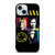 NIRVANA ROCK BAND WPAP iPhone 15 Case Cover NIRVANA ROCK BAND WPAP iPhone 15 Case Cover