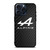 ALPINE LOGO CARBON iPhone 15 Pro Max Case Cover