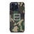 HUF ARMY CAMO LOGO iPhone 15 Pro Max Case Cover
