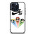 POWERPUFF X NIKE SB SKATEBOARD iPhone 15 Pro Max Case Cover