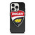 DUCATI VR46 VALENTINO ROSSI CARBON EMBLEM iPhone 15 Pro Case Cover