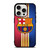 FC BARCELONA STRIPE LOGO iPhone 15 Pro Case Cover