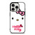HELLO KITTY FLAT CUTE  iPhone 15 Pro Case Cover