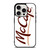 MCDONALD MCCAFE LOGO WHITE  iPhone 15 Pro Case Cover