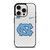 NORTH CAROLINA TAR HEELS WHITE CARBON  iPhone 15 Pro Case Cover