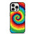 TIE DYE RAINBOW PATTERN iPhone 15 Pro Case Cover
