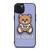 MOSCHINO TOY LOGO PURPLE  iPhone 15 Plus Case Cover MOSCHINO TOY LOGO PURPLE  iPhone 15 Plus Case Cover