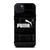 PUMA BLACK WALL TEXTURE  iPhone 15 Plus Case Cover