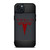 TESLA METAL CARBON LOGO  iPhone 15 Plus Case Cover