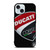 DUCATI CORSE LOGO EMBLEM iPhone 15 Case Cover
