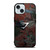 GYMSHARK FLORAL LEATHER iPhone 15 Case Cover