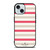 KATE SPADE NEW YORK PINK STRIPE iPhone 15 Case Cover