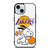 LOS ANGELES LAKERS SNOOPY BASKETBALL iPhone 15 Case Cover