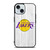LOS ANGELES LAKERS WHITE WOOD iPhone 15 Case Cover