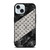 LOUIS VUITTON BLACK FURRY iPhone 15 Case Cover