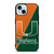 MIAMI HURRICANES LOGO CARBON iPhone 15 Case Cover MIAMI HURRICANES LOGO CARBON iPhone 15 Case Cover