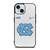 NORTH CAROLINA TAR HEELS WHITE CARBON iPhone 15 Case Cover