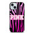 PINK MELTED ABSTRACT PATTERN iPhone 15 Case Cover