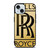 ROLLS ROYCE GOLD LOGO iPhone 15 Case Cover