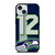SEATTLE SEAHAWKS NFL 12 MAN LOGO iPhone 15 Case Cover SEATTLE SEAHAWKS NFL 12 MAN LOGO iPhone 15 Case Cover