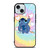 STITCH CARTOON TIE DYE PATTERN iPhone 15 Case Cover