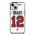 TOM BRADY TAMPA BAY BUCCANEERS WHITE KIT iPhone 15 Case Cover