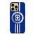 DEPORTIVO CRUZ AZUL MEXICO STRIPE LOGO iPhone 14 Pro Max Case Cover