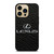 LEXUS LEATHER LOGO EMBLEM iPhone 14 Pro Max Case Cover