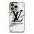 LOUIS VUITTON MARBLE LOGO iPhone 14 Pro Max Case Cover