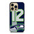 SEATTLE SEAHAWKS NFL 12 MAN LOGO iPhone 14 Pro Max Case Cover SEATTLE SEAHAWKS NFL 12 MAN LOGO iPhone 14 Pro Max Case Cover