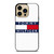 TOMMY HILFIGER WHITE LOGO iPhone 14 Pro Max Case Cover