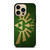 TRIFORCE LEGEND OF ZELDA GREEN LOGO iPhone 14 Pro Max Case Cover