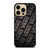 VANS SKATEBOARD BLACK iPhone 14 Pro Max Case Cover