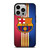 FC BARCELONA STRIPE LOGO iPhone 14 Pro Case Cover