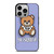 MOSCHINO TOY LOGO PURPLE iPhone 14 Pro Case Cover