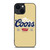 COORS BANQUET BEER LOGO iPhone 14 Plus Case Cover