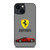 SCUDERIA FERRARI LOGO SUPER CAR RED iPhone 14 Plus Case Cover