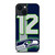 SEATTLE SEAHAWKS NFL 12 MAN LOGO iPhone 14 Plus Case Cover