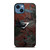 GYMSHARK FLORAL LEATHER iPhone 14 Case Cover