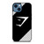 GYMSHARK WHITE CARBON LOGO iPhone 14 Case Cover