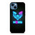 LIONEL MESSI NEON LOGO iPhone 14 Case Cover