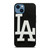 LOS ANGELES DODGERS FABRIC EMBLEM iPhone 14 Case Cover