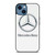 MERCEDES BENZ WHITE EMBLEM iPhone 14 Case Cover